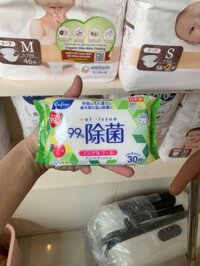 Hàng tặng SnB - Giấy ướt không cồn Life-do Plus LD-125 30 tờ