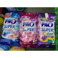Hàng Thái - Bột giặt PAO 5kg (Kiện 3 gói) (Hàng nguyên kiện)