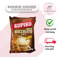 [Hàng Thái Lan] Cafe Hòa Tan KOPIKO MACCHIATO 3 Trong 1 Túi 480Gr 20 Gói