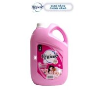(HÀNG THÁI ) Nước Xả Vải Hygiene Green Natural Siêu Đậm Đặc Thái Lan Can 3500ml  ;
