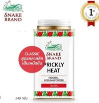 Hàng Thái - Phấn Lạnh Con Rắn Snake Brand Hương Hoa Hồng 140g (Kiện 72 hũ) (Hàng nguyên kiện)