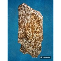 [Hàng thanh lí] Áo da beo tay cánh dơi size L, nhập Mỹ nguyên tag