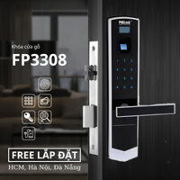 [Hàng thanh lý]Khóa Vân Tay (Cửa Gỗ) FP3308 Thiết Kế Inox Chắc Chắn, Khóa Chịu Lực Tốt Không Lo Bị Phá Khóa