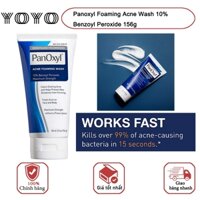 【💯hàng thật】 Panoxyl Foaming Acne Wash 10% Benzoyl Peroxide Sữa rửa mặt giảm mụn