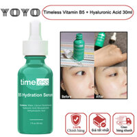 【💯hàng thật】 Tinh chất Timeless Vitamin B5 + Hyaluronic Acid Serum 30ml Làm Dịu & Giúp Phục Hồi Da