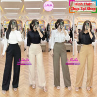 [HÀNG THIẾT KẾ CAO CẤP] Quần Tây Ống Suông Dây Kéo Bên Hông Chuẩn Form Vải Cotton Lạnh Nhập Khẩu - Lava MS18