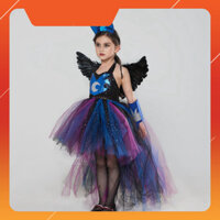 Hàng thiết kế - Váy công chúa Pony công chúa rừng xanh yêu tinh elf thần thoại váy dạ hội halloween cho bé gái