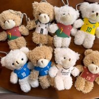 Hàng tồn kho quả bóng đá gift Quà Tặng Champions League Bóng Đá con chó con áo búp bê gấu Mặt dây chuyền quà tặng sinh nhật