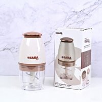 [HÀNG TỐT] Máy xay sinh tố dung tích 700ml- Máy xay mini đa năng đầu dẹt - Máy xay tỏi ớt mini-MUEBL