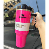 [Hàng TQXK]Cốc giữ nhiệt ST 40oz dung tích 1187ml có tay cầm bình giữ nhiệt bản Fluorescent kèm ống hút nhựa fullbox