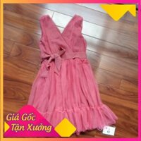 (HÀNG TRỢ GIÁ) Váy voan vạt chéo