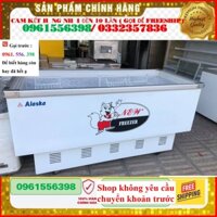 HÃNG- Tủ đông mặt kính phẳng Alaska SD-6W dung tích 600 Lít mới 90%