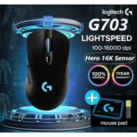 (HÀNG TUYỂN) Chuột không dây Logitech G703 4000 DPI pin sạc Led RGB - Bảo hành 12 tháng