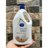 [Hàng Úc] Kem dưỡng ẩm Enya Emu Oil Lotion 1 lít. Hỗ trợ vảy nến,chàm