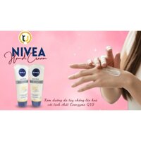 (HÀNG ÚC) Kem dưỡng da tay công thức thiên nhiên CHỐNG LÃO HOÁ NIVEA Anti-Age Q10 Hand Cream 100ML