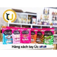 (HÀNG ÚC) Kẹo socola cam thảo DARRELL LEA BB's and Bullets liquorice chocolate nhiều vị