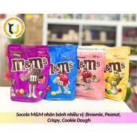 (HÀNG ÚC) Kẹo socola M&M's chocolate nhiều vị PEANUT, BROWNIE, COOKIE CRUNCH, CRISPY
