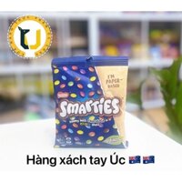 (HÀNG ÚC) Kẹo socola nhiều màu sắc NESTLE SMARTIES chocolate 160GR