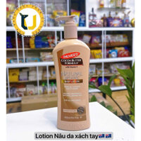 (HÀNG ÚC) Sữa dưỡng ẩm NÂU DA dành cho cơ thể Palmer's Cocoa butter Natural BRONZE body lotion chai 400ML