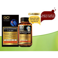 [Hàng Úc] THUỐC BỔ XƯƠNG KHỚP GO GLUCOSAMINE  60 VIÊN CÓ CHIẾT SUẤT TỪ VỎ NGHÊU SÒ ỐC