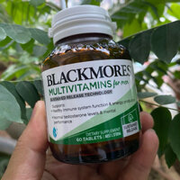 (Hàng Úc) Viên uống vitamin tổng hợp Blackmores Multivitamin For Women Men 50+ Sustained Release 60V dành cho nữ nam 50+