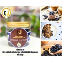 (HÀNG ÚC) Việt quất nguyên trái sấy Kirkland Signature Blueberries hủ 250GR