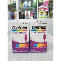 [Hàng Úc] Vitamin tổng hợp cho nữ Centrum for Women 90 Tablets