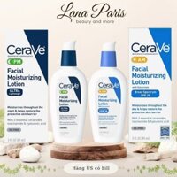 hàng us có bill kem dưỡng Cerave PM Moisturizing lotion 89ml