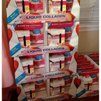 [HÀNG US] Collagen dạng nước Liquid Collagen - 30 Ống: