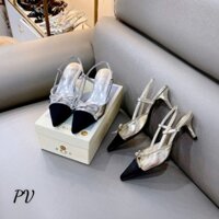 Hàng về đủ r ạh♥️♥️♥️Sandal cao gót về 2 màu vàng , Bạc xinh dã man,gót 6p mix đồ siêu sangSz 35-38 fullboox