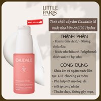 [Hàng Về Mẫu Mới 15/07] Tinh Chất Dưỡng Ẩm Tăng Cường Caudalie Serum Vinosource-Hydra SOS 30ml