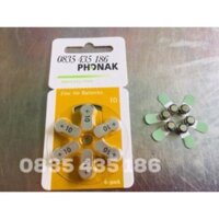 (Hàng về) Pin Máy Trợ Thính-Pin A10 Phonak