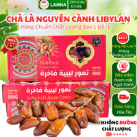 【HÀNG VIP TẾT 2025】Chà Là khô Nguyên Cành - Rời LIBYAN / Deglet Nour / Dates Sanwan Dẻo Ngon Không Đường - Hộp 500G