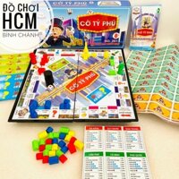 [HÀNG VN] Đồ chơi Cờ tỷ phú Top Boardgame, đồ chơi năm mới, đồ chơi trí tuệ, thông minh, bộ đồ chơi gia đình