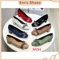 [Hàng VNXK ] [Ảnh thật 100%] Giày cao gót đẹp Em’s Shoes MS: NV31