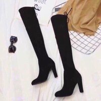 [HÀNG VNXK] Bốt đùi cao gót kèm ảnh thật gót cao 7p [HÀNG QUẢNG CHÂU]