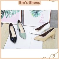 [Hàng VNXK ] Giày cao gót đẹp Em’s Shoes MS: EV18