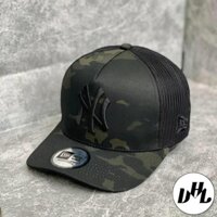 (Hàng VNXK) Mũ lưỡi trai, nón kết nam nữ NY MLB rằn ri vải Kaki đẹp Form chuẩn (Ảnh thật)