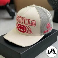 (Hàng VNXK) Mũ lưỡi trai, nón kết nam nữ ECKO Phối lưới vải Kaki đẹp Form chuẩn (Ảnh thật)