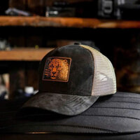 (Hàng VNXK) Nón kết, mũ lưỡi trai Trucker TIGER vải Cao cấp form chuẩn (Ảnh thật)