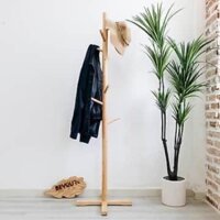 (Hàng Xếp Gọn)Cây Treo Quần Áo, CÂY MÓC ĐỒ treo quần áo GỖ THÔNG