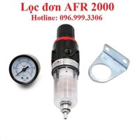 |HÀNG XỊN| BỘ LỌC HƠI KHÍ NÉN AFR2000 KÈM VAN ĐIỀU CHỈNH ÁP SUẤT VÀ ĐỒNG HỒ REN 13MM GIÁ SỈ -  phụ kiện máy nén khí