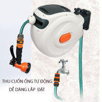 [Hàng xịn] Bộ vòi tưới cây rút dây tự động DZT dây dài 10M đến 20M, Tự động thu cuốn ống (PHIÊN BẢN CAO CẤP)