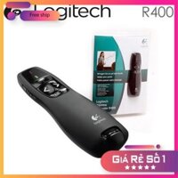 [Hàng xịn] 👉Bút trình chiếu - Bút chỉ slide Logitech R400 chính hãng