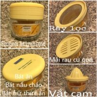 [HÀNG XỊN NHẤT SHOP] Bộ chế biến ăn dặm cho bé Bát Thủy Tinh  Glass Lock An Toàn