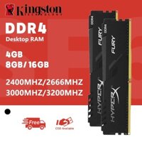 [HÀNG XỊN] Ram PC Kingston HyperX Fury DDR4 4GB 8GB 16GB 2400Mhz 2666Mhz 3200Mhz - Chính Hãng, New 100%, Bảo Hành 3 NĂM