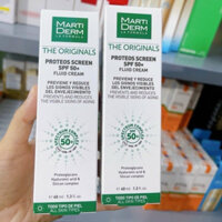 [Hàng Xtay] Kem Chống Nắng MartiDerm The Originals Proteos Screen SPF50+ 40ml