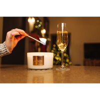 Hàng xuất khẩu USA 510g- Nến thơm 2 ngăn cao cấp Lightscapes không khói hương thiên nhiên