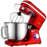 (Hàng xuất Mỹ)- Máy nhào bột 7L Aucma SM-1520 - máy trộn bột, đánh trứng, trộn salad- thố inox 100%- Bảo hành 1 năm