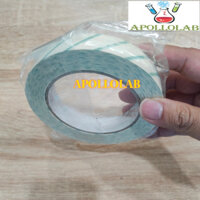 [Hàng Ý] Băng keo chỉ thị nhiệt, tiệt trùng, hấp ướt 50mx19mm